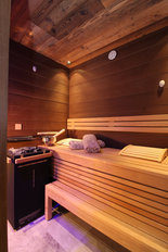 Sauna der Loveness-Suite