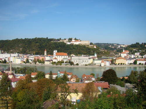 Dreiflüssestadt Passau Niederbayern