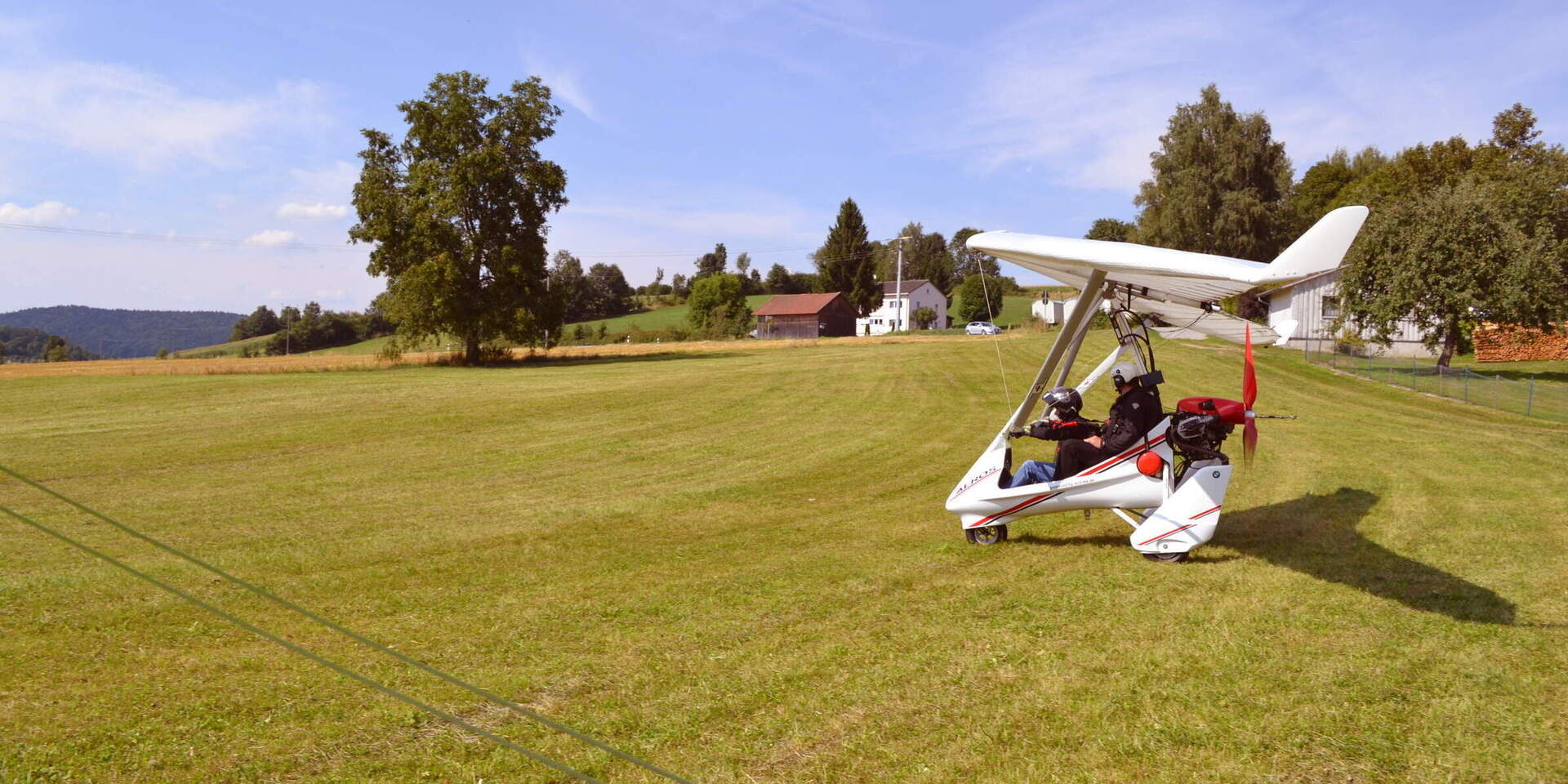 Rundflug im Ultraleicht-Flugzeug Grainet Bayerischer Wald