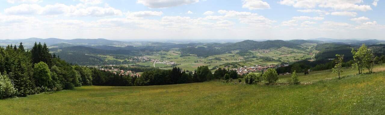 Naturlandschaft der Urlaubsregion Grainet Bayerischer Wald