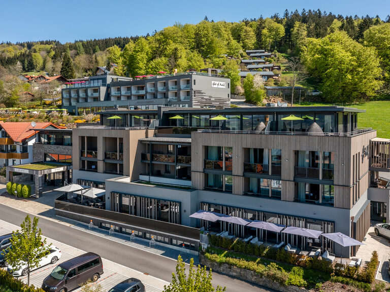 Hausansicht des Wellnesshotels für Paare