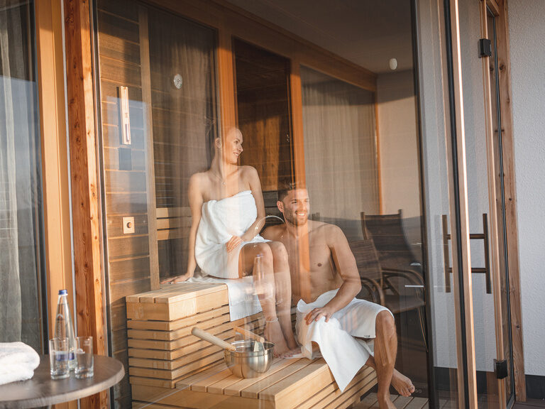 Private Spa Suite mit privater Sauna und Whirlpool - Wellnesshotel Bayern nur für Erwachsene - Adults Only Hotel Bayerischer Wald